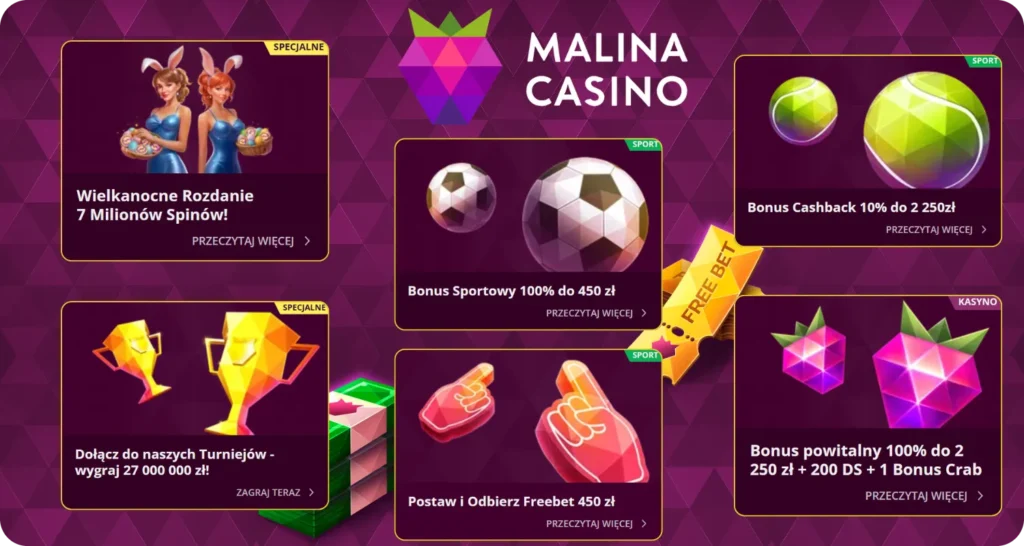 Bonus Malina Casino