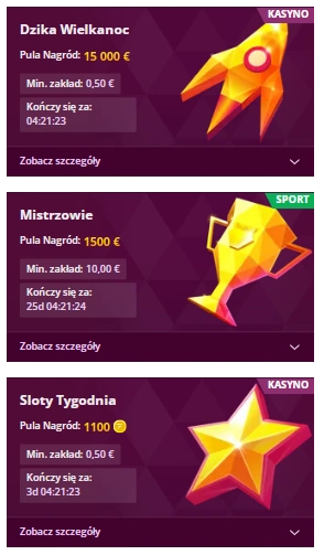 turnieje kasynowe w malinacasino